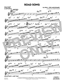 Road Song (arr. Mark Taylor) - Eb Solo Sheet 