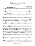 The Ballad Of Sweeney Todd (from Sweeney Todd)