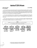 Bottom Line Blues - Guitar