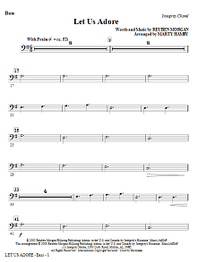 Let Us Adore - Double Bass 