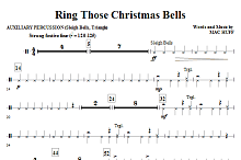 Ring Those Christmas Bells - Aux Percussion 