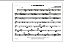Funkytown - Eb Baritone Sax 