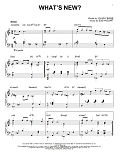 What's New? [Jazz version] (arr. Brent Edstrom)