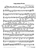 Song without Words from Graded Music for Tuned Percussion, Book III