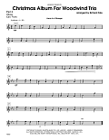 Christmas Album For Woodwind Trio - Part 2