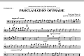 Proclamation Of Praise - Trombone 1