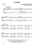 As It Was (arr. Mark Brymer) - Synthesizer