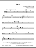 Mercy - Trombone 1 & 2