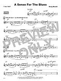 A Sense For The Blues - Solo Sheet for F Instruments
