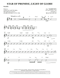 Star of Promise, Light of Glory (arr. Brad Nix) - Mandolin