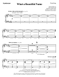 What a Beautiful Name (arr. Joseph M. Martin) - Synthesizer