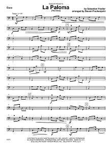 La Paloma (The Dove) - Bass 