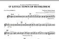 O Little Town Of Bethlehem - Eb Alto Saxophone 1