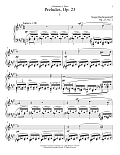 Prelude In F-Sharp Minor, Op. 23, No. 1