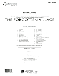 The Forgotten Village - Conductor Score (Full Score)