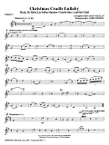 Christmas Cradle Lullaby - Violin 2