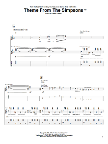 Theme From The Simpsons 