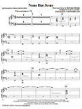 None But Jesus - Keyboard String Reduction