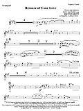 Because Of Your Love - Bb Trumpet 1