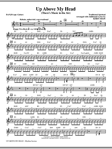 Up Above My Head (There's Music In The Air) - Banjo/Guitar 