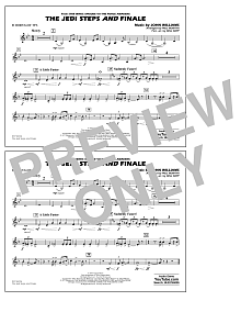 The Jedi Steps and Finale (from Star Wars: The Force Awakens) - Bb Horn/3rd Bb Tpt 