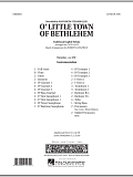 O Little Town Of Bethlehem - Full Score