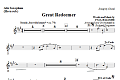 Great Redeemer - Tenor Sax (Trombone 2 sub.)