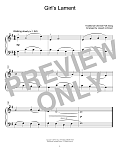 Girl's Lament (arr. Joseph Johnson)