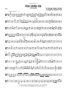 For Unto Us (from Messiah) - Viola 