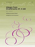 Allegro from Divertimento #9, K 240 (arr. Kevin Kaisershot) - 1st Flute