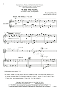 Why We Sing