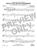 Won't You Be My Neighbor? (arr. Larry Moore) - Violin 3 (Viola Treble Clef)