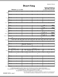 Desert Song - Full Score