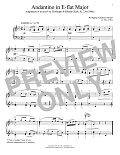 Andantino In E Flat