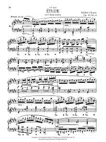 Etude in C-sharp minor, Op. 10, No. 4 