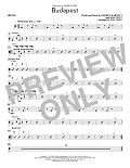 Budapest (arr. Mac Huff) - Drum Set