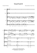 Liquid Spirit (arr. Val Regan)