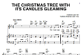 The Christmas Tree With Its Candles Gleaming