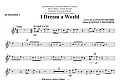 I Dream A World (from Trilogy Of Dreams) - Bb Trumpet 1