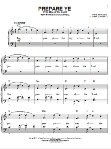 Prepare Ye (The Way Of The Lord) 