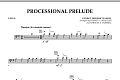 Processional Prelude - Cello