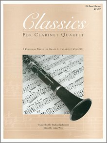 Classics For Clarinet Quartet - Bb Bass Clarinet 