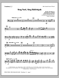 Sing Noel, Sing Hallelujah - Trombone 1 & 2