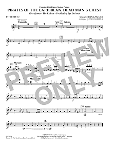 Pirates of the Caribbean: Dead Man's Chest - Bb Trumpet 2 