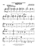 That's It! - Piano