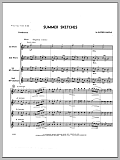 Summer Sketches - Full Score