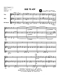 Ode To Joy - Full Score