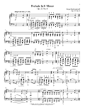 Prelude In E Minor, Op. 32, No. 4