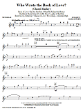 Who Wrote The Book Of Love? (Choral Medley) - Tenor Sax