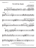 We Lift Our Hands - Bb Trumpet 1,2
